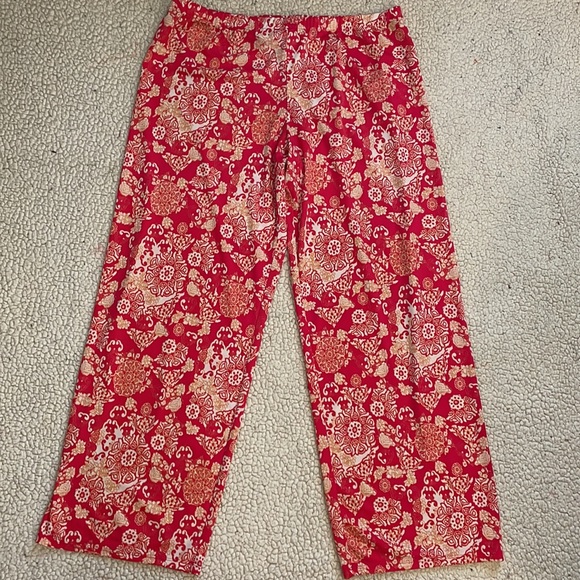 Natori Three Piece Green Dragon Loungewear - Picture 7 of 11